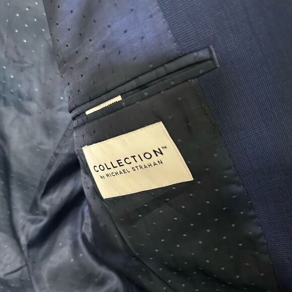NWT Collection jay Michael Strahan Classic Fit Wool Blend Blazer Jacket Size 38R - Picture 3 of 5